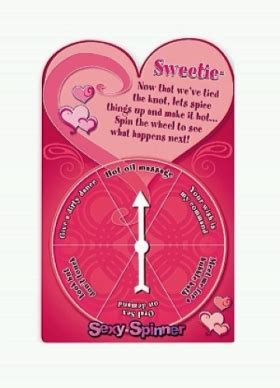 sexy spinner|Sexy Spinner Honeymoon Cards, 12 Count .